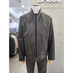 바쏘옴므 세이브존03 바쏘옴므 25S/S 블랙 ITALY 리얼 램스킨 차이나카라 가죽점퍼 WSAFZ5UB09ABKAF