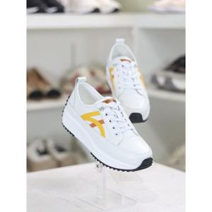 바이로쏘 세이브존03 소가죽 밴딩 레이스업 4.0cm 키높이 슬립온 SAV (BY)24S11447BC2