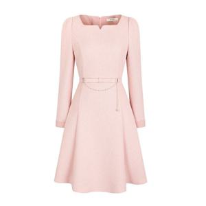 [제이제이 지고트]롤업 슬리브 플레어 원피스 GP2A0OP261