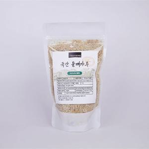 [밋앤밀] 너래안 100% 국내산 들깨 들깨가루 100g(지퍼백)