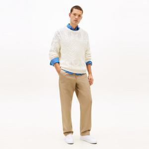 [공식][타미힐피거] 할렘 스트릿 레더 스니커즈 (T52G0ARS110MT1YBS)