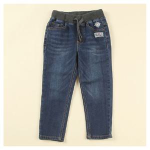 [지프 키즈]MARIO요꼬시보리 기모 데님 배기 청바지 KM4DPU763