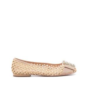 로저비비에 여성 베이지 발레리나 RVW44938140 RNK5T97