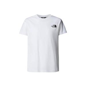 노스페이스 키즈 화이트 로고 반팔 티셔츠 NF0A8EFNK_FN41