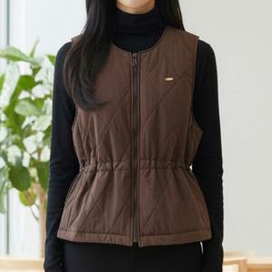 나야홍 / 아이우먼 바람차단누빔패딩조끼 SMV771M601 빅사이즈