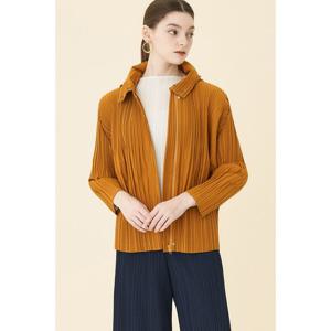 [요이츠] 이중 플리츠 후드 집업 점퍼_YH02WRPJK01