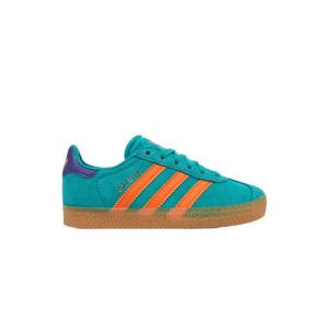 아디다스 키즈 멀티컬러 GAZELLE 스니커즈 JR5946K_PURTEA