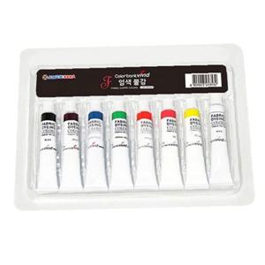 종이나라 비비드 염색물감 7.5ml 8색