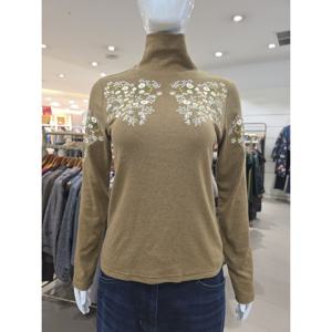 [비꼴리끄] 기모 하이넥 변형 티셔츠 B234WT1010