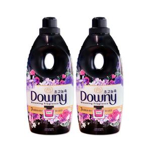 다우니 초고농축 퍼퓸 섬유유연제 1L 블랙 미스티크 x2개