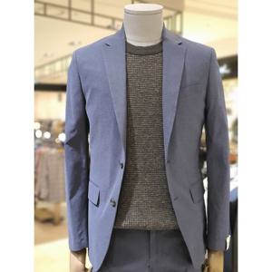 본(BON) BN8MEA726 S/S 카치온 싱글 멜란지 네이비 셋업 수트