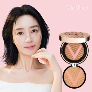 끌레드벨 글로우파워리프트V쿠션 골드 23호 본품+리필