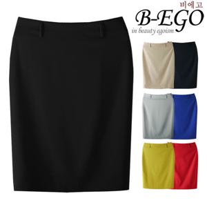 [비에고]634U_44~110까지 면스판/실크새틴 스커트