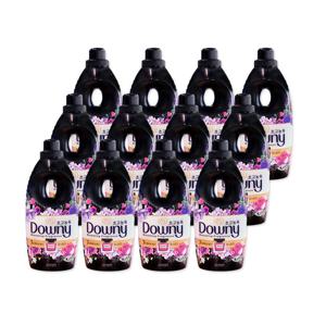 다우니 초고농축 퍼퓸 섬유유연제 1L 블랙 미스티크 x12개