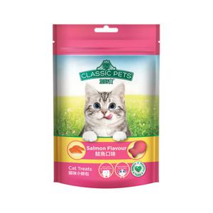 컴페니언클래식 캣트릿 고양이간식 80g-연어