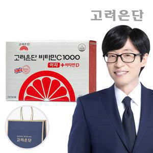 고려은단 비타민C1000 이지+비타민D 180정(3개월분)+쇼핑백