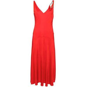 랑방 롱 원피스 RW DR0007 4893 P24 340 FLAME RED