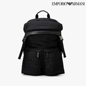 [엠포리오 아르마니]남성 로고 자카드 나일론 백팩 가방(A514132025)