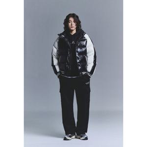 [클라이드]남성 소매배색 오리털 다운 패딩 점퍼 (FODDU418M)