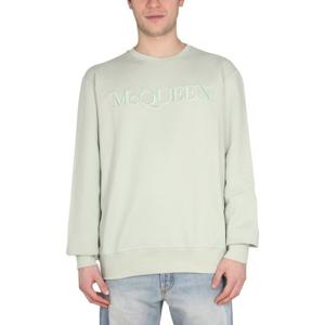 알렉산더맥퀸 로고 자수 크로스넥 맨투맨 688719 QUX964920