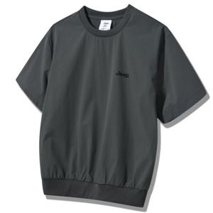 [지프키즈]25신상 남여공용키즈 나염 로고 화섬 반팔티KQ2TSU140