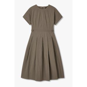 지컷 (7255337103) 사이드 버튼 플리츠 원피스