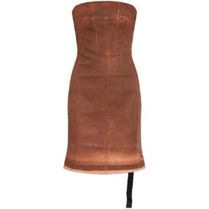 25 FW 릭오웬스 스트랩리스 데님 드레스 DS02D2501HSCF TP432260722