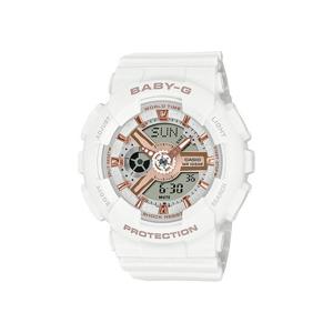 [지샥]BA-110XRG-7ADR  베이비쥐 화이트  여성방수시계