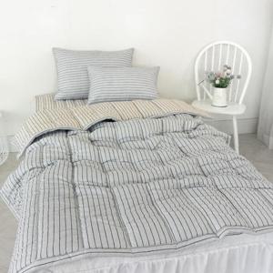 아트박스/르헤브 펜슬라인 세미마이크로 사계절 이불패드세트 (