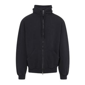 발렌시아가 보안 테이프 로고 대형 지퍼업 후드 티셔츠 826162TSVF8 8433 TP942858164