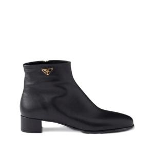 25 FW 프라다 트라이앵글 로고 지퍼 앵클 부츠 1T173OF035038 TP441226423