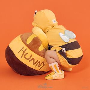 [디즈니베이비]곰돌이푸벌바디수트(모자)/79S517502-GR