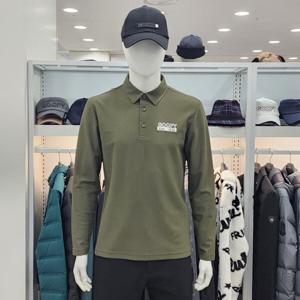 [디즈니골프]남성 기본 엠보  티셔츠 (DO1MTS006-KH)_US