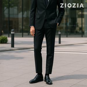 [지오지아] 울혼방 블랙 미라클 정장팬츠 (ABD3SP1202_BK)