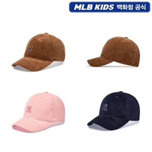 [MLB키즈] 코듀로이 컬시브 레터링 볼캡 7ACPB0156
