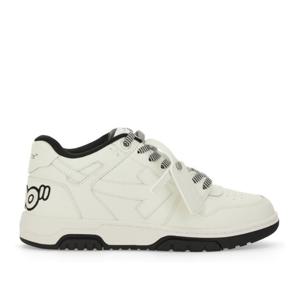 오프화이트 퍼포레이티드 토 레이스업 스니커즈 M189F5L006 010