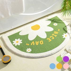 보슬보슬 산뜻함 꽃잎 발매트 URD-362 욕실발매트 주방발매트 현관발매트 발매트 규조토발매트 화장실발매트 스마일발매트