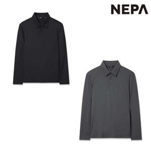 네파 7L55233 남성 가을 등산 캠핑 폴로 티셔츠 캐논치노 긴팔 카라