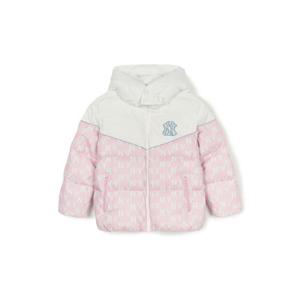 MLB키즈패딩 NQK 7ADJMT146-50IVS MONOTIVE 배색 DTP 구스 숏패딩