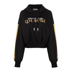 25 FW 베르사체진스꾸뛰르 로고 쿠틔르 프린트 후드티 75HAIF01CF01F TP432145290