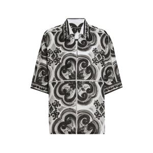 25 FW 돌체앤가바나 마졸리카 프린트 셔츠 G5GJ8TFP4M8 TP444954399