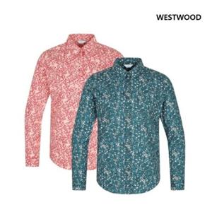 [웨스트우드]여성 플라워 프린트 셔츠_WP1WCTW420