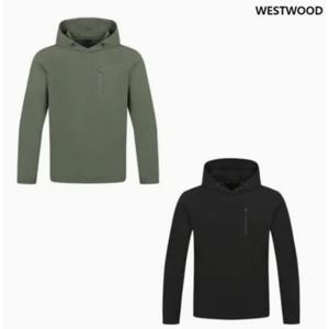 [웨스트우드]남성 우븐 후드티_WP1MTTR419