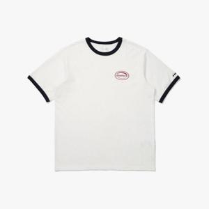 디아도라반팔티 KQJ D5121LRS23OWH 위켄드 링거 반팔 티셔츠 OFF WHITE