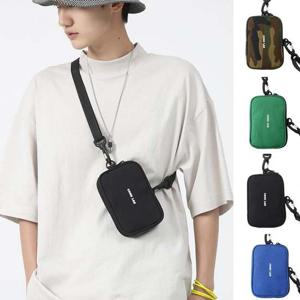 스퀘어 캐주얼 미니 백 ELG060 남성 힙쌕 다용도백 허