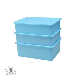 라이프토템 속옷정리함 3종세트 블루