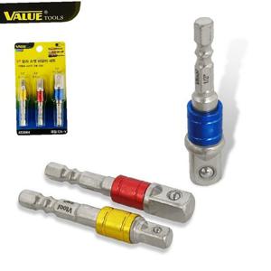 VALUE 3P 칼라 소켓 아답터세트 453064 복스소켓 육각