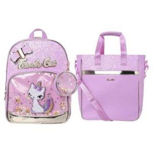 [프렌치캣(백)]핑크유니콘책가방 보조가방셋트(Q31DG2091,2101)