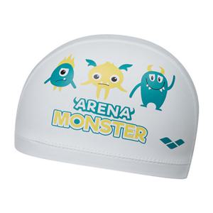 [아레나] 아동 몬스터즈 실리코팅 수모 A3AC1AL52WHT