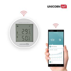 유니콘IOT 스마트홈 온도 습도 스마트 무선 감지센서 WIFI 방식 TS-H8